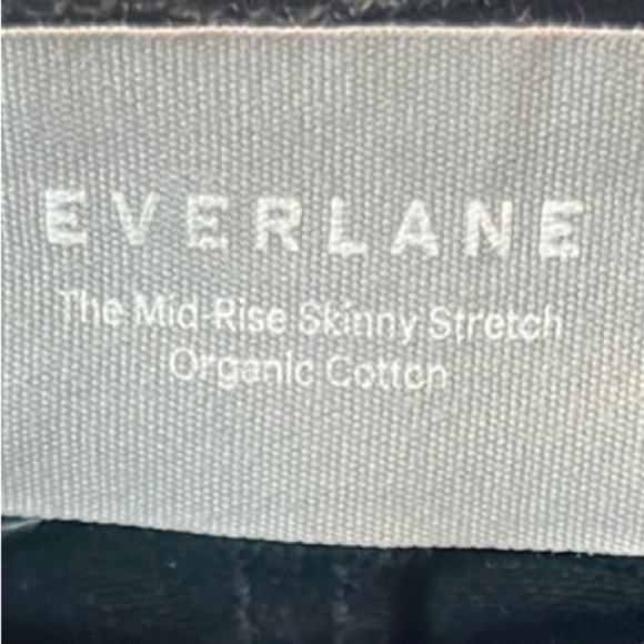 Everlane Black MidRise Skinny stretch Jeans 28 - Picture 3 of 15